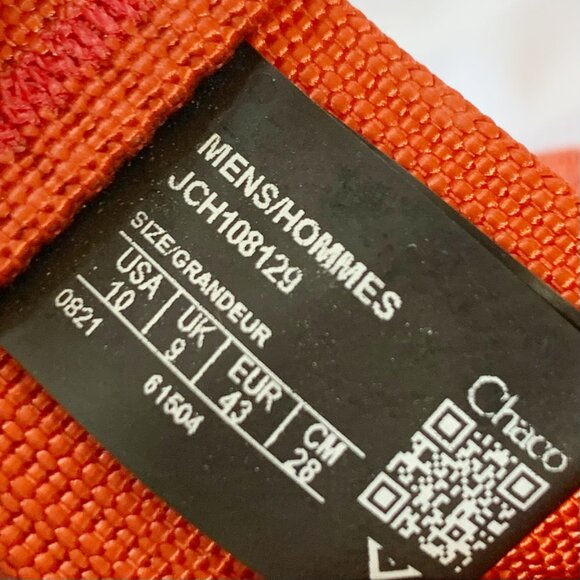 Chaco Ramble Puff Shoe • Orange • Men’s 10 / Women's 12 - Picture 10 of 10
